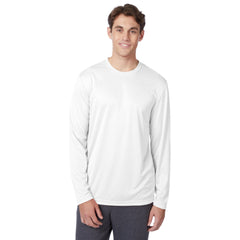 BASIC DRI-FIT LONG SLEEVE 100% POLYESTER HANES