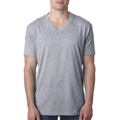 CLASSIC V-NECK T-SHIRT 60/40 COTTON POLY BLEND NEXT LEVEL